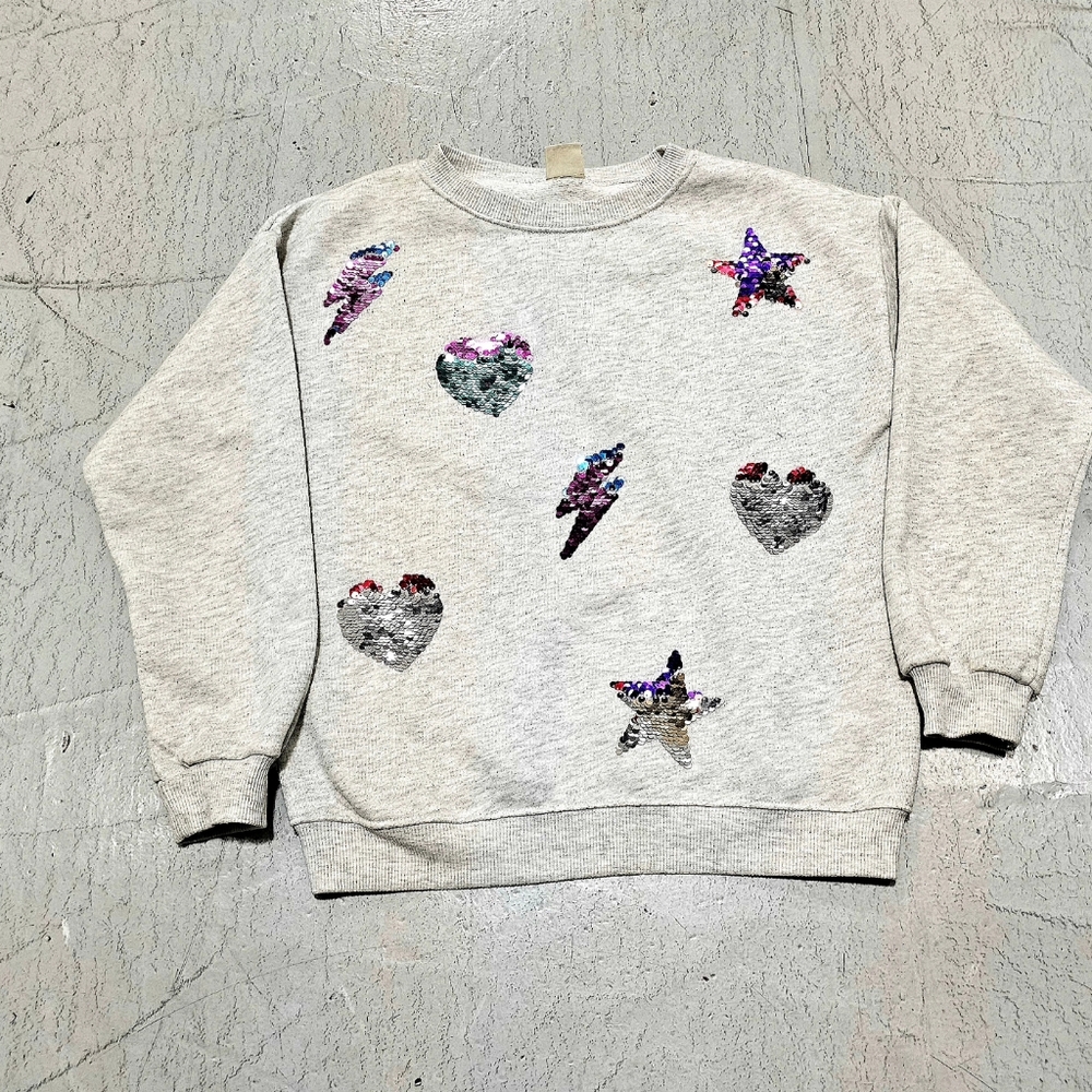 Zara Girls Sequin Sweater...Size 11/12...$20